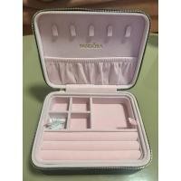 ราคา กล่องเครื่องประดับ Pandora Jewelry Box ไซส์ใหญ่ สองชั้น พร้อมกระจก (28858283562)