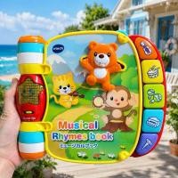 ราคา ของเล่นหนังสือนิทานเพลง หนังสือกดมีเสียง Vtech Musical Rhymes Book แท้มือสอง (42005826529)