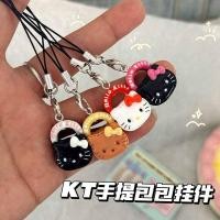 ราคา น่ารักการ์ตูนโบว์ Kitty กระเป๋าถือโซ่โทรศัพท์มือถือ หวานสาวหัวใจนักเรียนกระเป๋านักเรียนจี้เชือกโทรศัพท์มือถือ (40009341086)