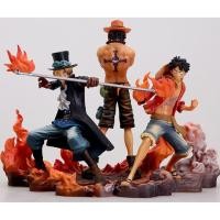 ราคา แอคชั่นฟิกเกอร์ One Piece ASL Ace Sabo ลูฟี่ brotherhood DXF Banpresto (3033751334)
