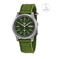 ราคา นาฬิกา ไซโก้ ผู้ชาย Seiko 5 รุ่ย SNK805K2 Automatic 21 Automatic Men's Watch สายผ้าสี Green Jewels Blue Military Nylon (3719747709)