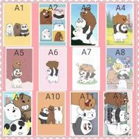 ราคา We Bare Bears Grizzly Panda Ice Bear Ezlink Card Sticker (28262232095)