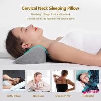 ราคา GHJBF] Cervical Pillow Memory Collar Contour Pillows Bed Pillows For Side Sleeper Ergonomic Orthopedic Sleeping Pillow Ne Pillow ศนคอกลม (42729940505)