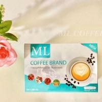 ราคา ML Coffee เอ็มแอล คอฟฟี่ กาแฟเอ็มแอล 1 กล่อง มี 10 ซอง ของแท้ (2754623875)
