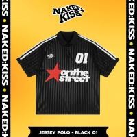 ราคา [ POLY FABRIC ] - เสื้อโปโล 01 BLACK - POLY FABRIC - NakedKiss - Regular Fit - NAKEDKISS TSHIRT (27190335119)