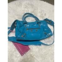 ราคา SALE BALENCIAGA city bag หมุดใหญ่ ไซส์มินิ หนังแท้ ลุ้นตู้ มาพร้อมสายยาว กระจกแทน (53658662865)