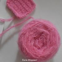 ราคา อ่อนนุ่ม ไหมพรมถัก โครเชต์ สีชมพู ถักโครเชต์ ไหมถัก ไหมพรมฟู mohair yarn crochet ด้ายไหมพรม เส้นด้ายถัก (23163782124)