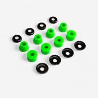ราคา ลูกยางแกนล้อลองบอร์ดรุ่น 500 ความแข็ง 88A (สีเขียว) - ดำ,เขียว | 500 Longboard 88A Bushing - Green - Black,green (23573128542)
