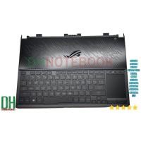 ราคา อะไหล่แป้นพิมพ์ keyboard สำหรับ ASUS ROG Zephyrus S GX531GX GX531GXR มีไฟ ไฟRGB 16 PIN พร้อมฝา (57912530839)