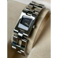 ราคา GUCCI 2305L นาฬิกาข้อมือโซ่ Women’s Watch Black Dial 17mm Swiss Quartz Tank Style Watch (26237585890)