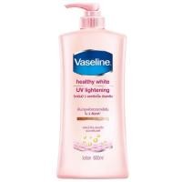 ราคา สินค้าหมดVaseline healthy white UV lighteningวิตามินบี3 และทริปเปิ้ลซันสกรีน 600ml (1260629432)