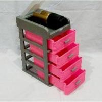 ราคา กล่องเก็บของมินิลิ้นชักตู้คอนเทนเนอร์มินิ (4+1) (6682453821)