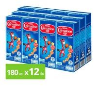 ราคา คาร์เนชัน สมาร์ทโก ผลิตภัณฑ์นมยูเอชที รสจืด 180 มล. X 12 กล่อง (26028070221)