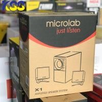 ราคา ลำโพง Microlab รุ่น X1 ลำโพง 2.1 พร้อมซัฟวูฟเฟอร์ สินค้ารับประกัน 1 ปี (7943665683)