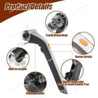 ราคา Electric Steam BBQ Brush with Stainless Steel Wire - Heavy Duty Cleaner for Grill Grates, Ovens & B (54355552983)