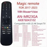 ราคา ของแท้ รีโมท Magic remote รีโมททีวี LG Smart TV สั่งงานด้วยเสียง / เมาส์ for AKB76043102 MR23GA MR22GA MR21GA MR20GA ( 2017-2023ใหม่ ) (25654890941)