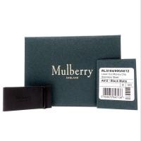 ราคา Mulberry Matte Black Money Clip (28103831316)
