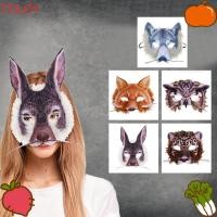 ราคา 7TILOYSHOP Animal Face คอสเพลย์ Prop, PVC Full Face Halloween Party , น้ําหนักเบาทนทานสมจริง Dress Up (48612360711)