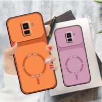 ราคา เคส Samsung A5 2018 / A8 2018 / A8 Plus / A8+ พร้อมพิมพ์ลายวงกลม luckycase (49406346596)