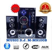 ราคา ลำโพงMUSIC DJ M-M9100B 2.1CH ลำโพงคาราโอเกะ บลูทูธ/USB/FM ลำโพงคอม (5931363961)