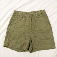 ราคา กางเกงขาสั้นคาร์โก้ H&m สีเขียวทหาร (19918915121)
