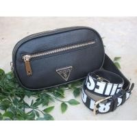 ราคา ของแท้ กระเป๋า​คา​ดอก​ คาด​เอว​ Guess​ Belt​ Bag​ หนัง​ สีดำ​ สวยมาก (5840549871)