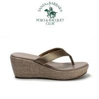ราคา Santa Barbara Ladies Sandals รองเท้าส้นเตารีดแบบสวม S0222016 รองเท้าแตะส้นเตารีด (55057596774)