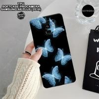 ราคา HP Softcase Samsung A8 Plus 2018 - เคสผีเสื้อแฟชั่น - เคส Samsung A8 Plus 2018 - เคส Pro - เคส Samsung A8 Plus 2018 - ตัวป้องกันโทรศัพท์ - เคสโทรศัพท์ - เคสยืดหยุ่น - เคส น่ารัก - เคส - Character Case