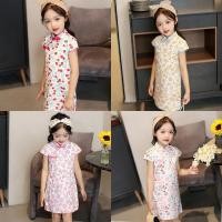 ราคา ชุดตรุษจีนเด็ก กี่เพ้าเด็ก ชุดตรุษจีนเด็กผู้หญิง ชุดกี่เพ้า เดรสคอจีน ชุดรับอั่งเปา กี่เพ้าสไตล์วินเทจ พร้อมส่ง (58055793852)