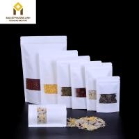 ราคา [ODD] ถุงซิปกระดาษคราฟท์สีขาว ถุงซิปกระดาษขนาดเต็มราคาถูกสุดสําหรับบรรจุภัณฑ์อาหาร_ภูง Anh (48111663354)