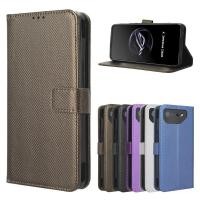 ราคา เหมาะสําหรับ Asus Asus ROG Phone 7 เคสโทรศัพท์รูปแบบเพชรการ์ดเชือกเส้นเล็กซองหนังพลิก Rog7 เคสป้องกัน (56459057127)