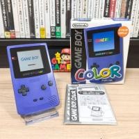 ราคา Game Boy Color Purple Boxes Original JAPAN CGB-001 เกมบอยคัลเลอร์สีม่วงเดิมๆในตำนาน (48658193296)