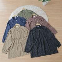 ราคา A319 เสื้อสาวอวบ เสื้อคอจีน ผ้าสลาฟ /อก48 (29920931796)