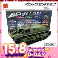 ราคา รถโมเดลฟาส Fast & Furious 8 RIPSAW (Scale 1:24) โมเดลรถเหล็ก Fast 8 จำลองเหมือนจริง โมเดลรถสะสม Jada Toys (664162007)