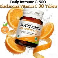 ราคา Blackmores Daily Immune Vitamin C วิตามินซี C 500มก.30 เม็ด แบล็คมอร์สเม็ดวิตามินซีเสริมภูมิคุ้มกันจากออสเตรเลีย (49956586869)