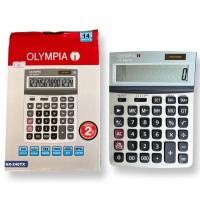 ราคา Olympia เครื่องคิดเลขโอลิมเปีย สีเบจ โอลิมเปีย GX-240TX Olympia Calculator (22332535035)