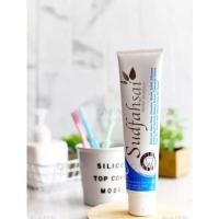 ราคา ยาสีฟันสมุนไพรสุดฟ้าใส สูตรดั้งเดิม Sudfahsai Toothpaste (4534957705)
