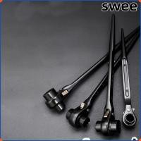 ราคา SWEE ประแจวงล้อ, Quick Release Bidirectional ซ็อกเก็ตประแจ,ที่มีประโยชน์ชี้หางโลหะสองหัว Ratchet Spanner ชุดเครื่องมือมือ (49761190273)