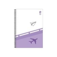 ราคา สมุดโน้ตสันลวด B5 70แกรม ม่วง 60แผ่น ตราช้าง WPPV-444 (17280546498)