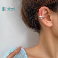 ราคา [Boloni] ใหม่ Double-Layer Circle Twist Pearl Ear Cuff Vintage Geometric Circle Ear Cuff Pearls คลิปผู้หญิงต่างหูไม่เจาะใหม่ (29504494430)