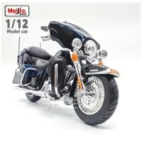 ราคา โมเดลรถจักรยานยนต์ Maisto 1:12 HARLEY-DAVIDSON 2013 Harley-Flagship-Glide-Blue พร้อมส่ง (23282495019)