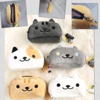 ราคา กระเป๋าดินสอ แมว ขนนุ่ม มีซิป กระเป๋าเครื่องสำอาง เกรดพรีเมี่ยม (25455170210)