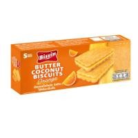 ราคา บิสชิน บัตเตอร์โคโคนัทบิสกิตไส้ครีมส้ม Bissin Orange Coconut Biscuits 150g. (50711640425)