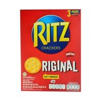 ราคา Ritz ริทซ์ แครกเกอร์ รสออริจินัล 100 กรัม x 3 ซอง (1 กล่อง) Original Salty Crackers (12363967413)