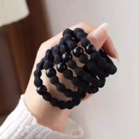 ราคา ผมยืดหยุ่นสูงผูกหญิงกีฬาฟิตเนสผมหางม้าสูงผูกผมทนทานยางรัดผูกผมหนาผูกผมไม่เจ็บผมผ้าโพกศีรษะ (55261316388)