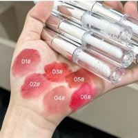 ราคา CACE Red Silver Dual-Ended Lip Gloss Set Matte & Water-Gloss Glass Lipstick (50008286744)