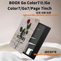 ราคา BOOX Go Color7 Gen.2/Go Color7/Go7/Page เคสป้องกันแม่เหล็กในหอพักขนาด 7 นิ้ว Rose [จัดส่งในวันเดียวกัน] (51659628705)
