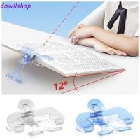 ราคา DNWLSHOP คลิปหนีบหนังสือแบบตายตัวสําหรับอ่านหนังสือ 12° รองรับมุมที่มองเห็นได้อ่านหนังสือเครื่องหมายคลิป,พลาสติกอเนกประสงค์สบายหนังสือกันลื่นคลิปคงที่ร้านขายหนังสือ (54159857694)