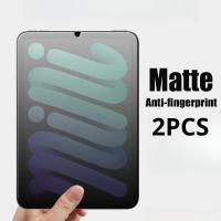 ราคา 1-2PCS สําหรับ Apple iPad Mini 6 7 5 4 3 2 1 แท็บเล็ตป้องกันหน้าจอสําหรับ iPad Mini7 Mini6 Mini5 Mini3 Mini2 Matte Frosted Soft Hydrogel ฟิล์ม + คาร์บอนไฟเบอร์กลับฟิล์ม (56612336463)