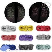 ราคา CYANCLOUD 1 คู่ 100 ซม./140 ซม.กีฬาเชือกผูกรองเท้า,ที่มีสีสันเปลี่ยนรองเท้าผ้าใบ Shoestrings, แฟชั่นสะท้อนแสงรอบโพลีเอสเตอร์เชือกรองเท้าอุปกรณ์เสริม (55311740137)